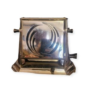 Antique Chrome Toaster